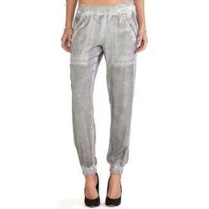 DWP Brody Jogger Pant Small in Mineral Wash Gray Retail $185 Gwen Stefani